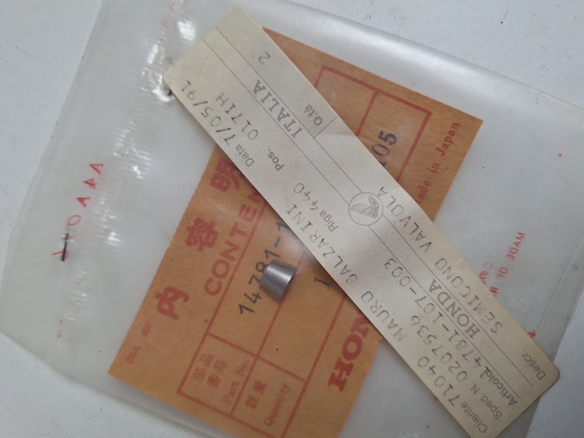 Picture of VENTILSPLINT  14781-107-003 CB 90 / CB 100